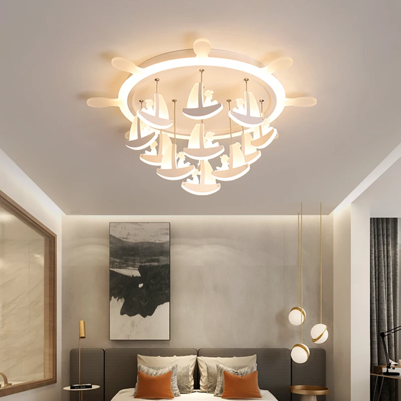 Ceiling light Childrens room living room restaurant dining room decorative lights for home kids simple Modern led ceiling light
