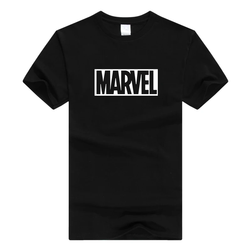 Летняя одежда мужские футболки s m ARVEL 100% хлопок короткий рукав облегающая Мужская