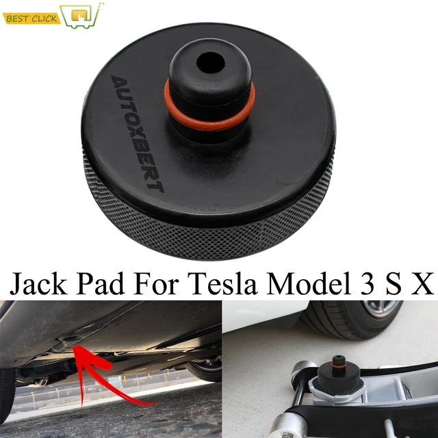 Jack pad für tesla modell 3 y s x für tesla jack gummi pad adapter werkzeug  mit aufbewahrung box jack pucks tesla zubehör schützt