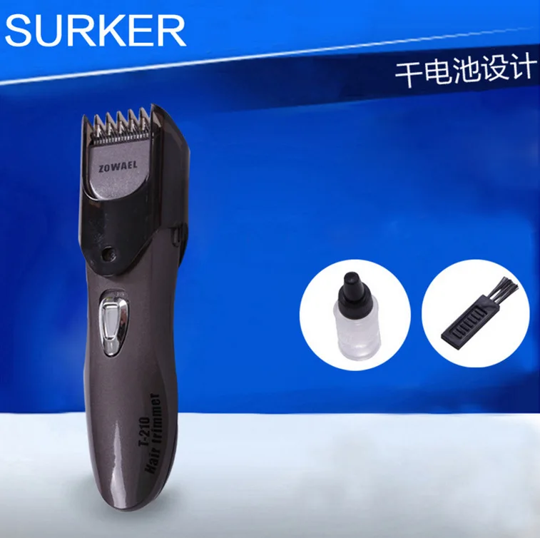 Surker сухая батарея машинка для стрижки волос электрическая бритва для стрижки волос