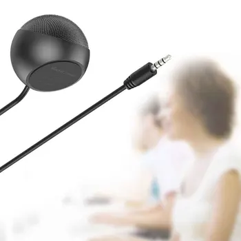 

Office 360 Degree Ratation Universal For Desktop Tablets Noise Reduction Condenser Microphone Omnidirectional Stereo 3.5mm