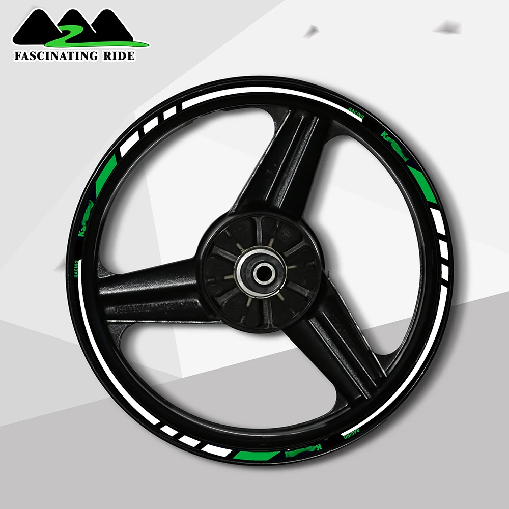Подходит для Kawasaki Ninja 400 наклейка на ступицу колеса модификация