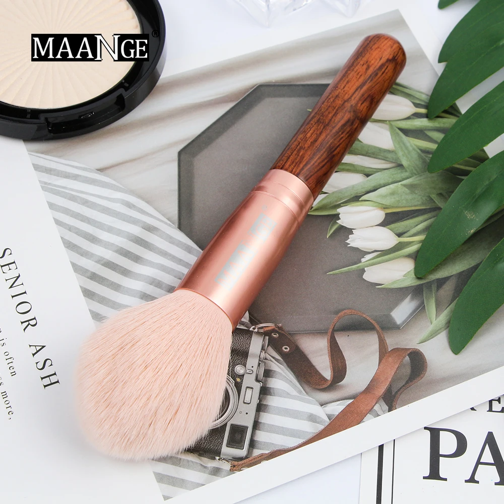 Профессиональные кисти для макияжа MAANGE пудра основа румяна кисть декоративной