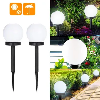 

Solar Lawn Lights Garden Lamp Yard Pathway Light Outdoor Landscape Lighting LED Bulbs