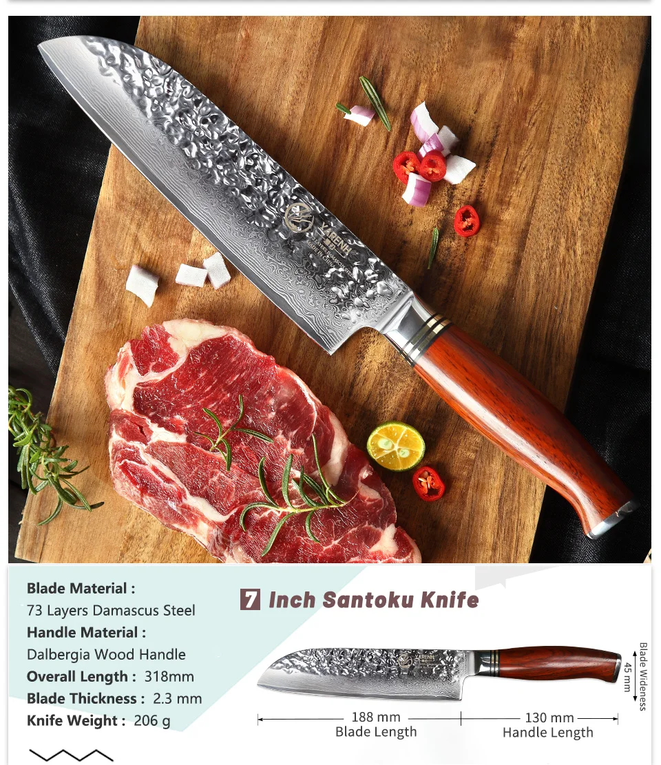 Chinese Chef Cleaver Knife 7 Inch - YARENH HYZ series – yarenh