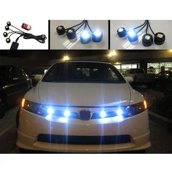 

Daytime running LED Hawkeye Bumpers Car DRL Wireless Remote Control Kit
