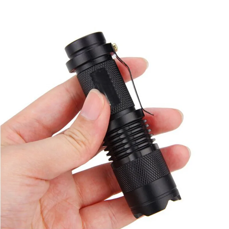 2000LM MINI LED UV Violet Flashlight  SK68 Led Flashlight Torch by AA Battery