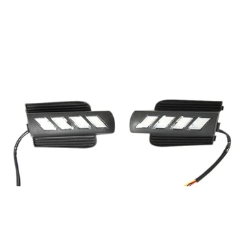 

LED DRL Turn Indicator Signal Daytime Running Fog Lights for Toyota Prado 03-07