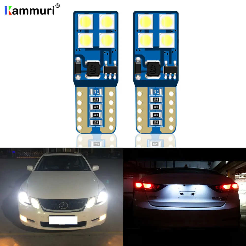 Светодиодный светильник W5W для Lexus RX RX330 RX350 RX300 NX IS250 IS200 GX470 CT200h ES ES350 GS300 GX460 LS460 LS430 RC