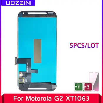 

5 Pcs LCD Display For Motorola Moto G2 XT1063 XT1064 XT1068 LCD Touch Screen Digitizer Assembly Replacement Parts
