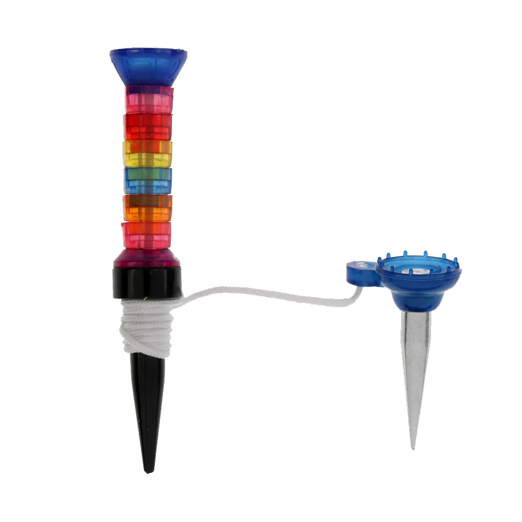 Golf Magnet tees Magnetic Tees Step Down Golf Tee with Anchor keep Golf Ball Hot Golf Practice Training Aid Tool