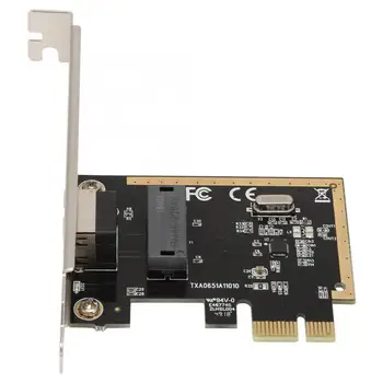

8111H Third Generation Gigabit Ethernet PCI-E 1x Network Card Chip for Computer (Single Filter) Single Filter Chip