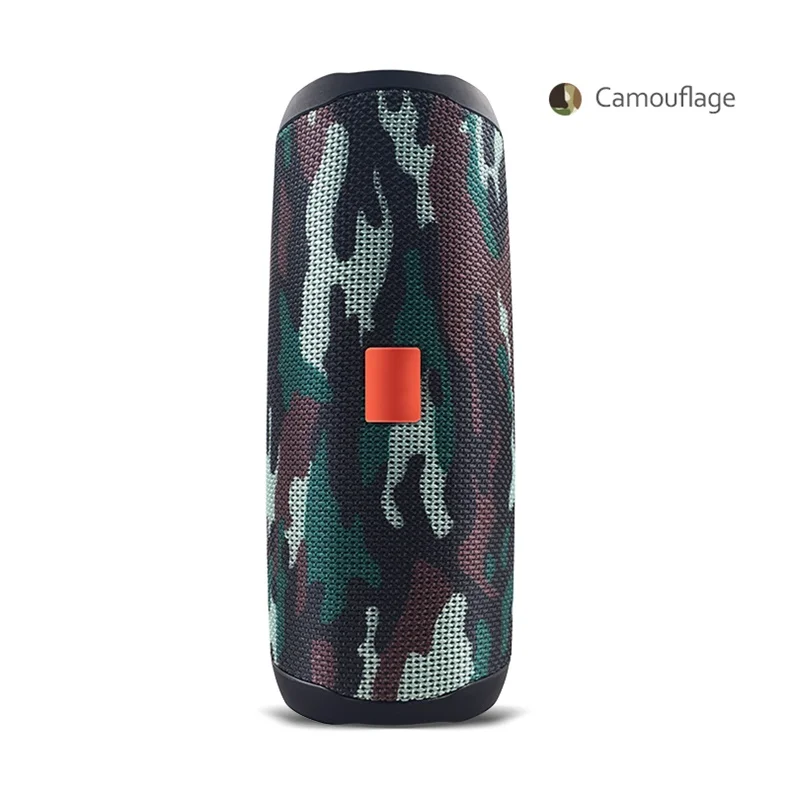army green Bluetooth динамик Filp5 водонепроницаемый портативный открытый беспроводной мини Колонка коробка Поддержка TF карты стерео Hi-Fi коробки Большой MP3 - Цвет: army green
