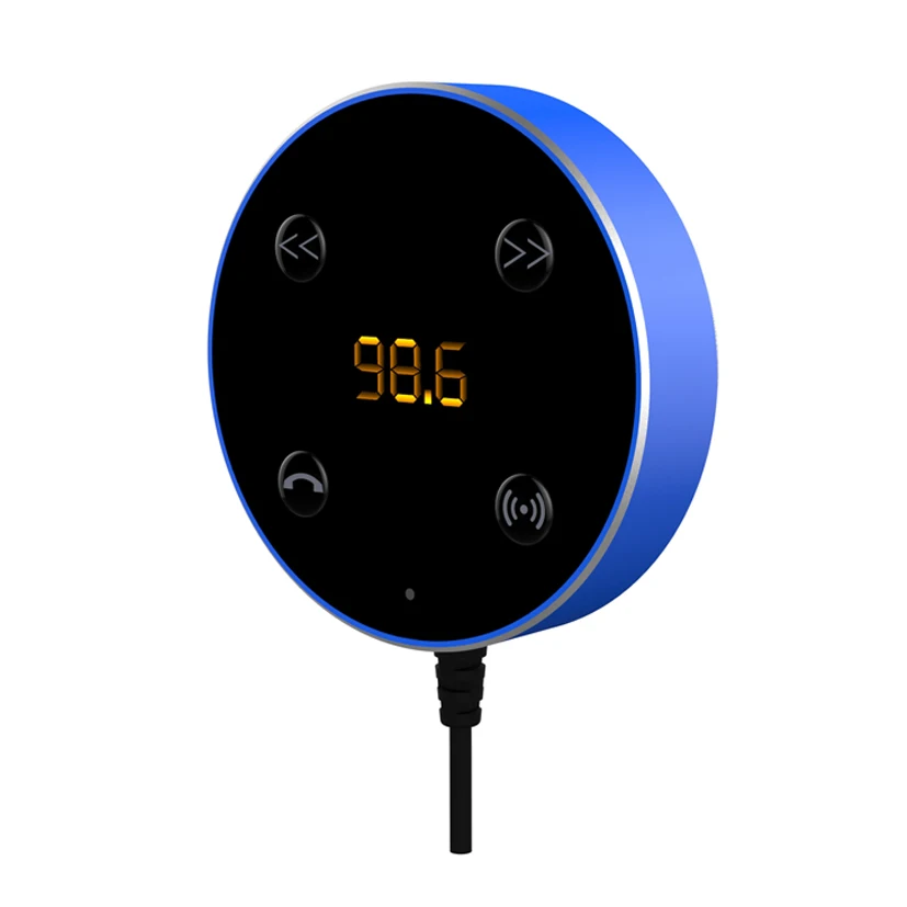 Мини Мода 2 в 1 Bluetooth Автомобильный fm-передатчик музыкальный аудио приемник для гарнитуры 3,5 мм с двойным USB телефон зарядное устройство автомобиль аксессуары