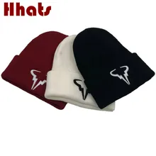 Rafael Nadal, зимняя шапка для мужчин, теплая, для любителей тенниса, женская вязаная шапка, уличная Лыжная шапка, шапка, Спортивная, Skullies, бини, женская шапка