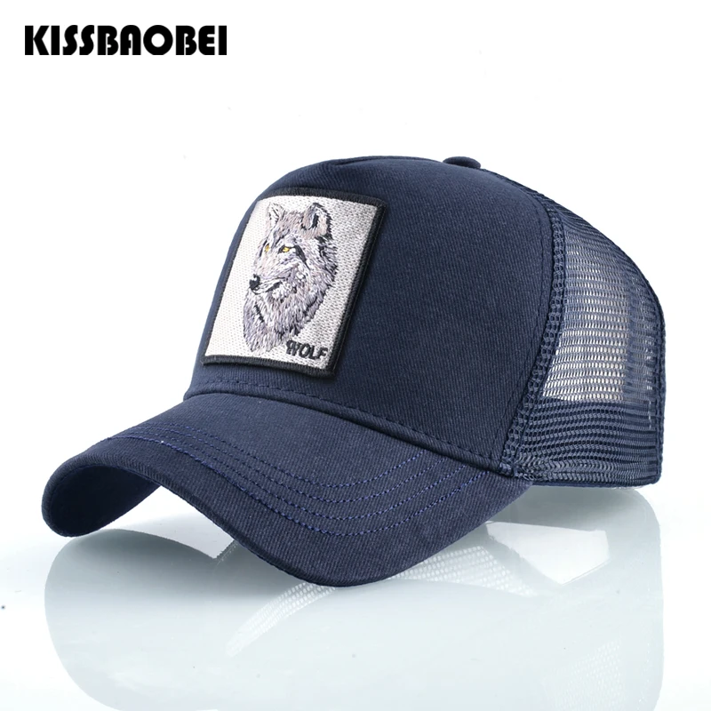 Бейсболка унисекс с вышивкой дышащая сетчатая Кепка в стиле хип хоп