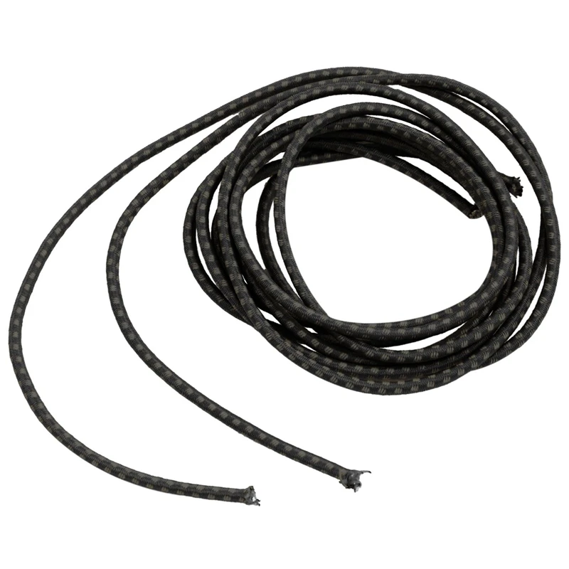 4 Pairs of Stretch Elastic Reflective Laces Without Locking System for Running Hiking 110cm Black& Dark Gray