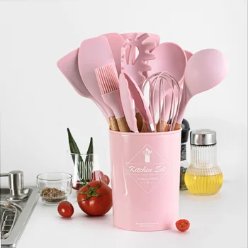 

Silicone Kitchen Tools Set Cooking Tools Utensils Set Spatula Shovel Soup Spoon Utensilios De Cocina Kitchen Accessories Cooking