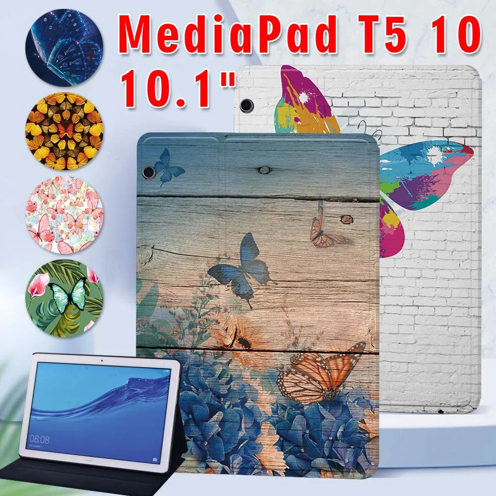 

Tablet Case for Huawei Mediapad T5 Tablet Cover Funda for MediaPad T5 10 10.1 Inch AGS2-W09/L09/L03/W19