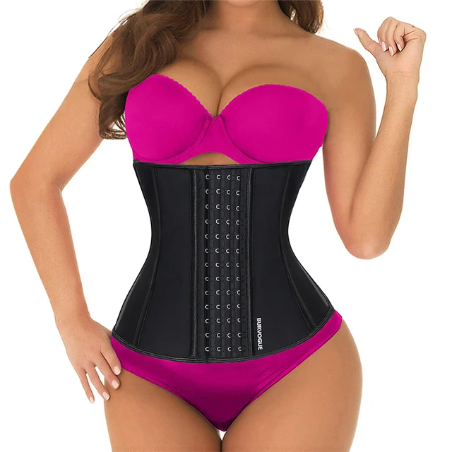 Burvogue Waist Trainer Corset for Weight Loss Women Latex Corset Body  Shaper Tummy Waist Cincher Slimming Shaper Belt Shapewear - AliExpress