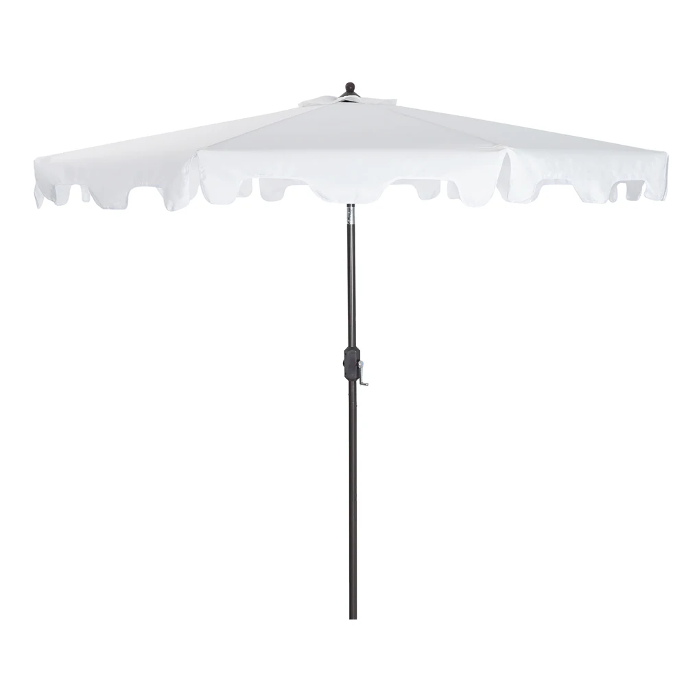 

Outdoor Patio Umbrella 9-Feet Flap Crank Market Umbrella with Flap[Umbrella Base is not Included]
