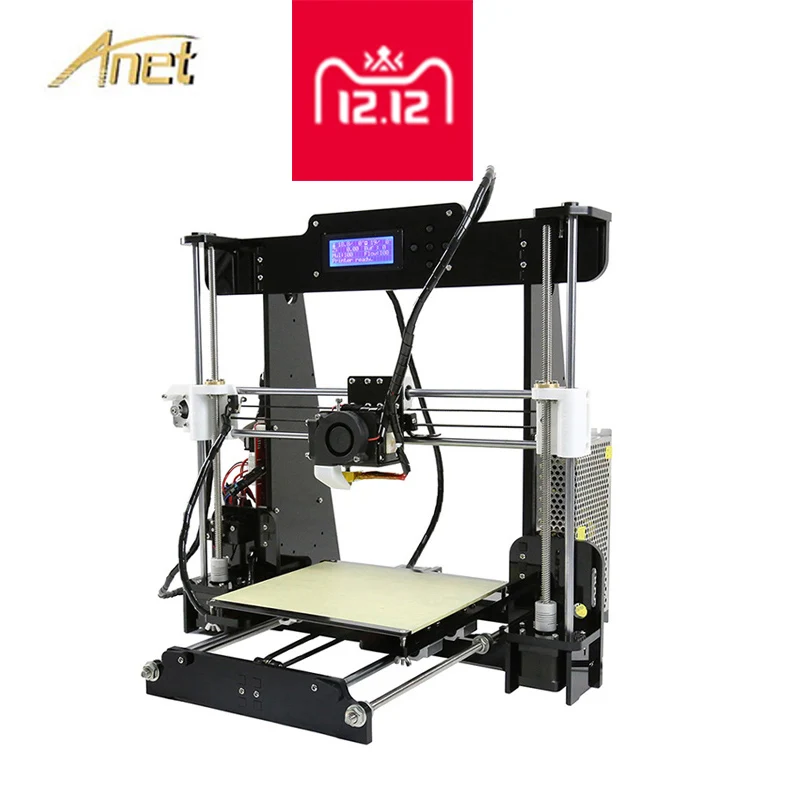 Comprar Impresora Anet de alta precisión A6 A8 de sobremesa 3D nivelación automática tarjeta SD de 8GB se envía desde Federación Rusa