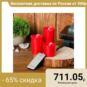 

Candle led "overflow", with remote control