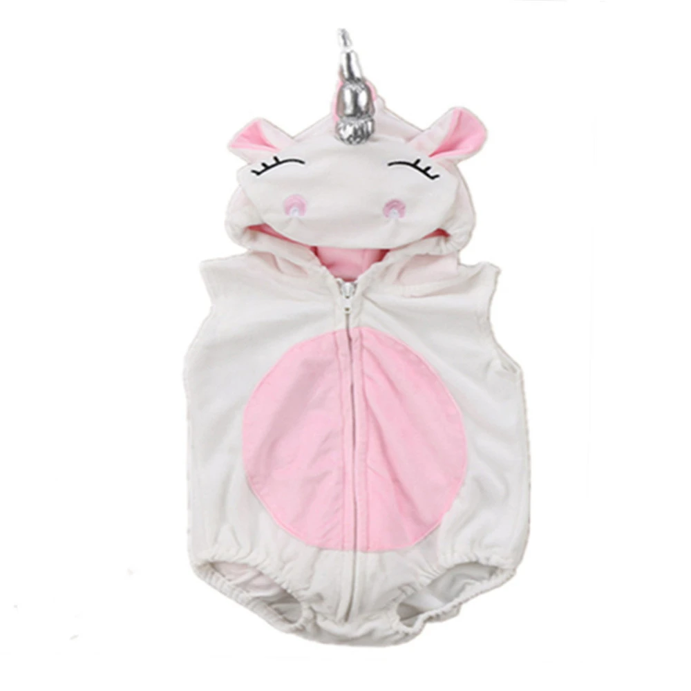 NIU207 LILIGIRL/Мягкая Одежда для новорожденных девочек с единорогом; флисовый комбинезон; джемпер; костюм - Цвет: NIU207