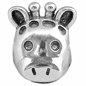 

Authentic 925 Sterling Silver Animal Bead Charm Cute Giraffe Beads Fit Women Bracelet Bangle Diy Jewelry