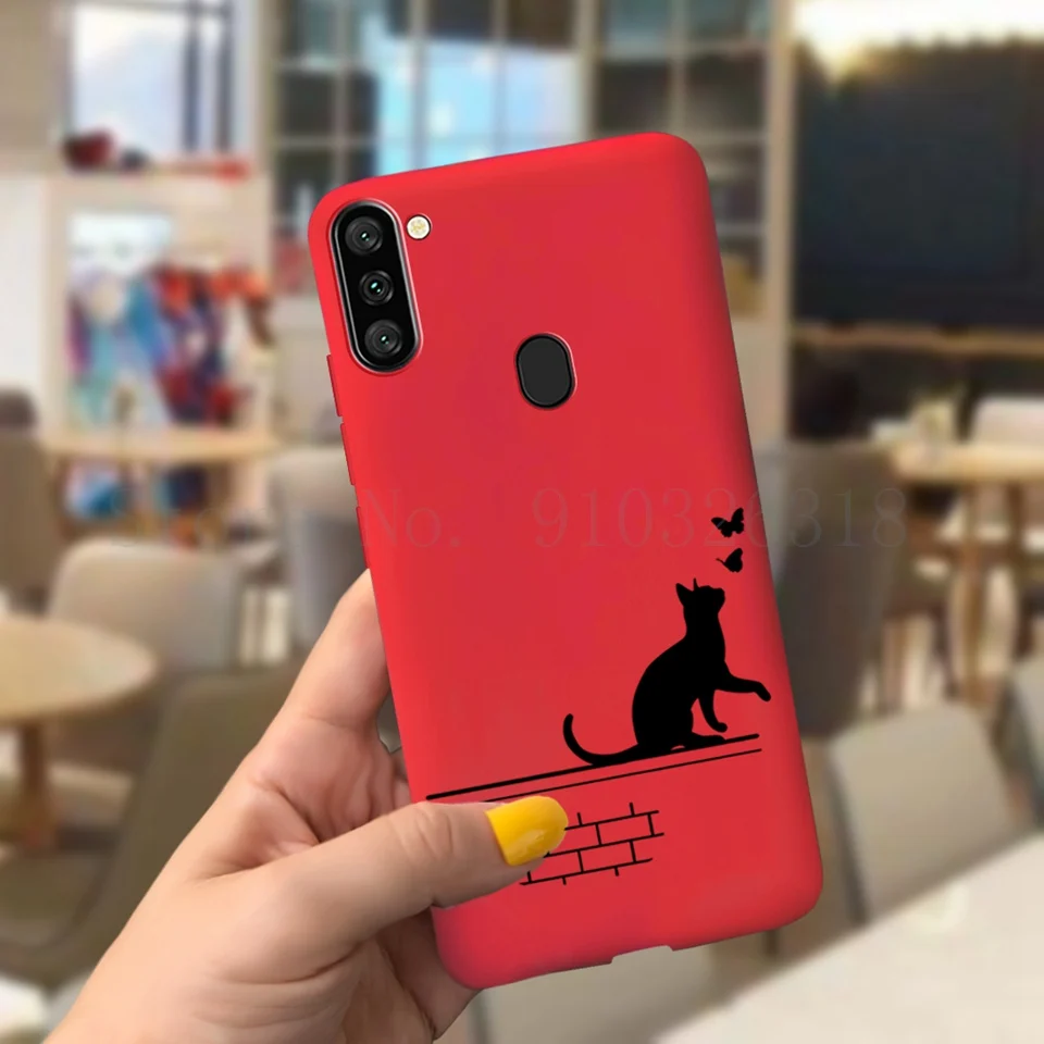 Shockproof Cartoon Silicone Phone Case For Samsung Galaxy A11 A 11 SM-A115F/DS 6.4