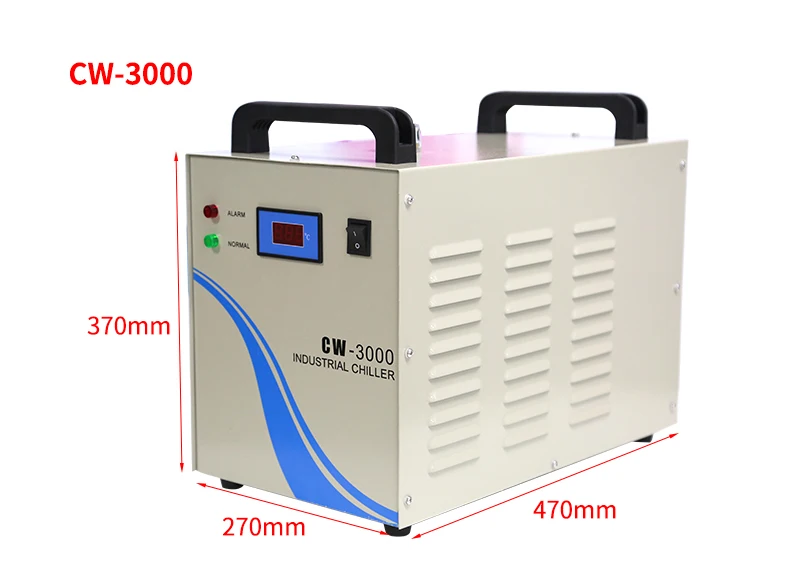 Industrial Chiller CW3000 CNC Spindle Cooling Water Circulation CO2 Fiber Laser Tube Welding Machine Cooling Water Tank cnc router machine