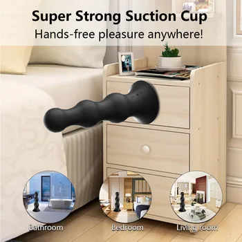 Inflatable Male Prostate Massager Anal Beads Vibrator Anal Plug For Men Remote Control Anal Dilator Sex Toys Goods For Adults 18 6