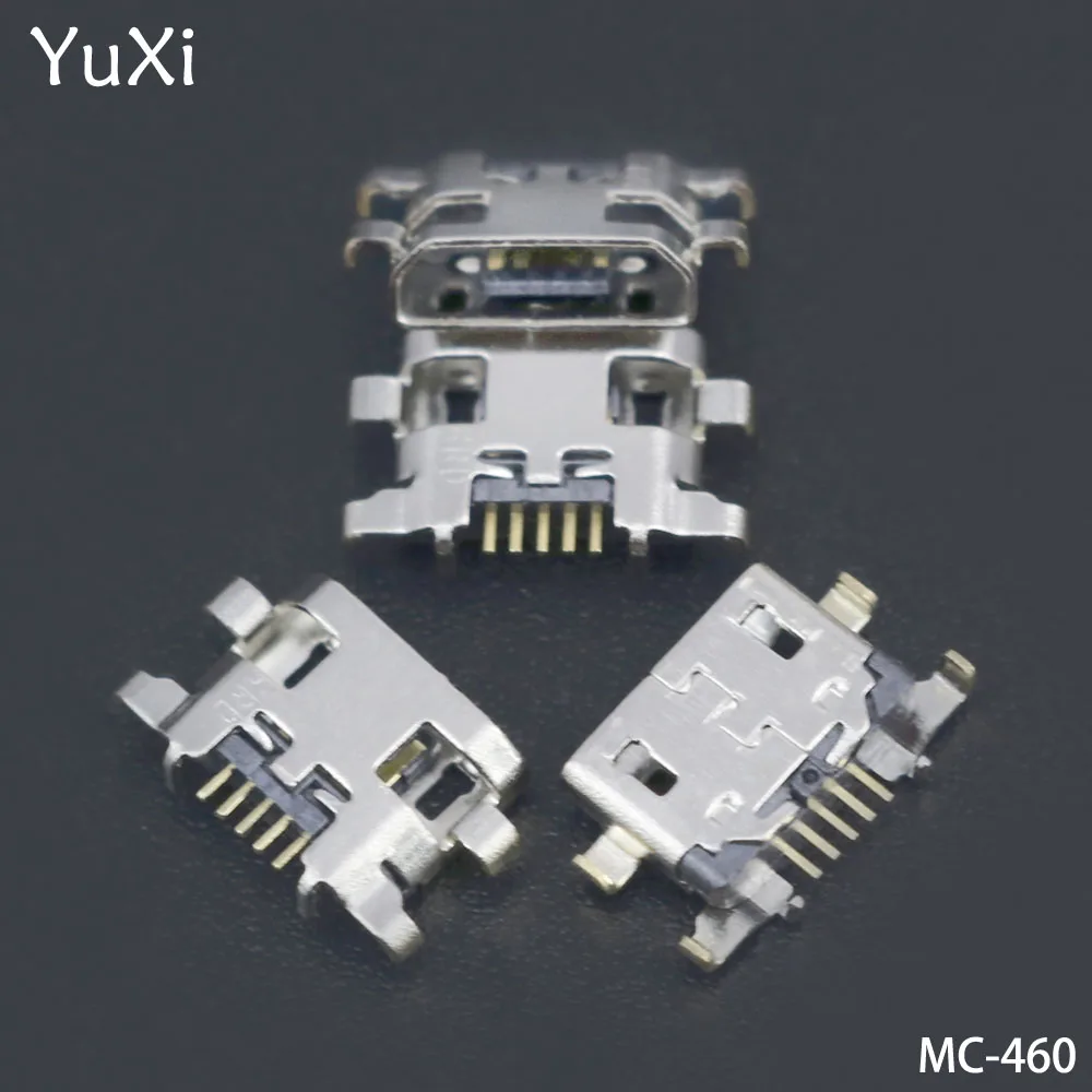 YuXi 10 шт./лот Micro mini USB разъем для зарядки док станция Lenovo Vibe A7020 K52t38 K52e78 K5 Note