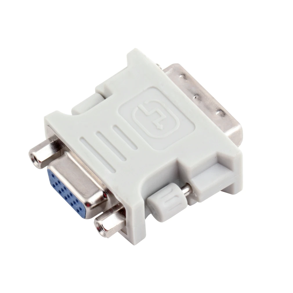 2016 новейшее подключение компьютеров с DVI к VGA конвертерные разъемы аналоговым