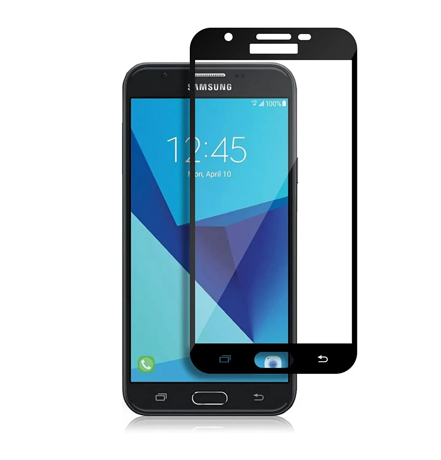 [В 2 упаковках] закаленное стекло с полным покрытием защитная пленка Защита