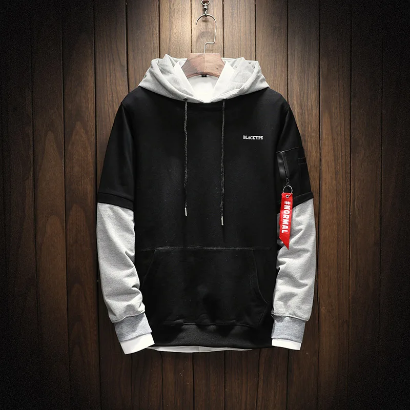 contrast sleeve hoodie, Off 68%, www.spotsclick.com