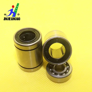 

1PCS LM8UU 8mm LM3UU LM4UU LM5UU LM6UU LM10UU LM12UU LM16UU LM20UU linear bushing CNC Bearing for rod Liner shaft CNC Parts