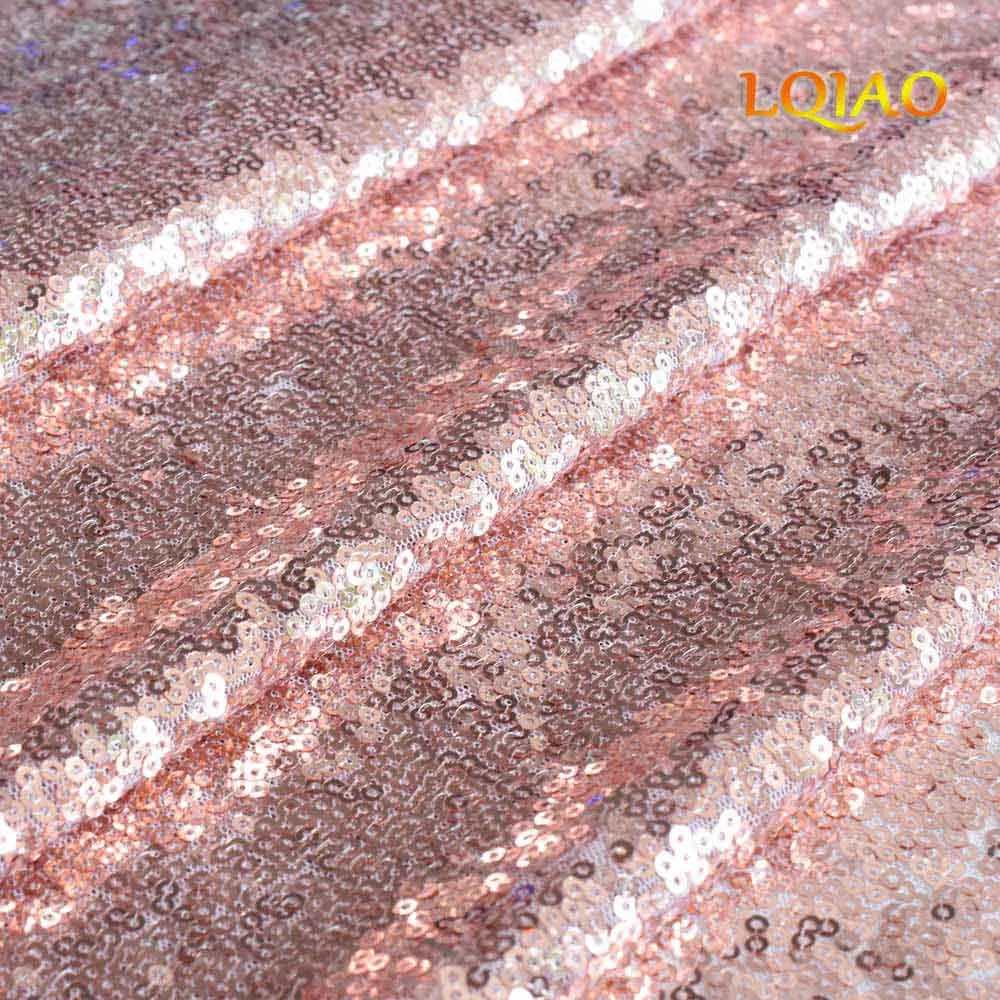 Pink Rose Gold 12" круглые(300 см) темно-синие скатерти с блестками для свадебного стола, льняные скатерти с блестками для свадебного украшения - Цвет: Pink Rose Gold