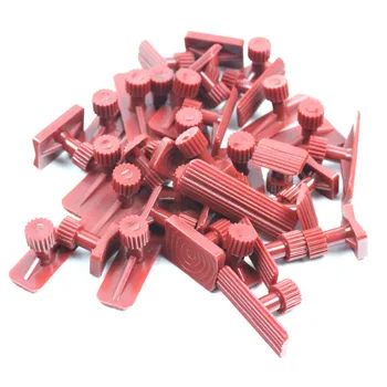 

36Pcs Red Glue Nylon Tabs For Paintless Dent Repair Hail Removal