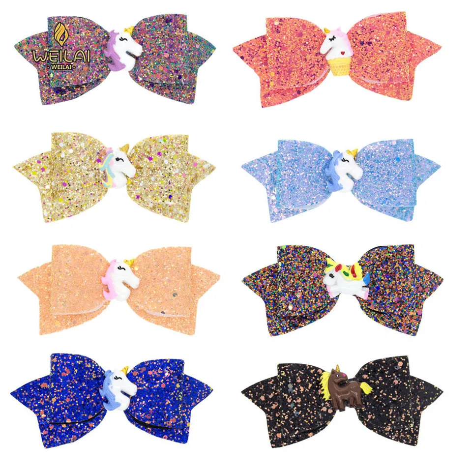 

JINJIAN Children's Unicorn Strip Hairpin Bow Hairpin