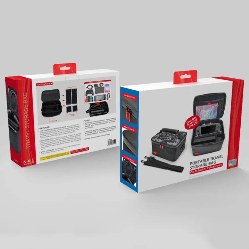 PG-9179 для nintendo Switch, сумка для хранения, сумка-мессенджер, многофункциональная сумка EVA, чехол для переноски, сумка для IPEGA, коробка
