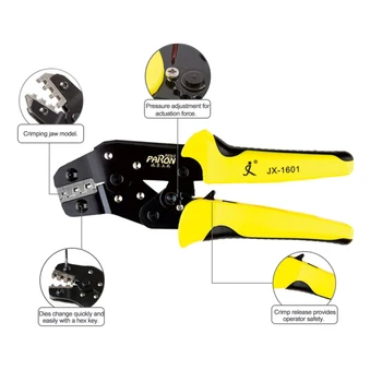 

4 In 1 Crimper Tools Kit Crimpers Terminals Pliers Kit Cable Cutter Ratcheting Terminal Crimping Plier Wire Stripper