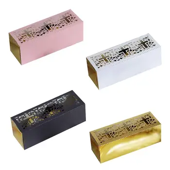 

50pcs Hollow Window Flower Candy Box Christian Cross Chocolate Box Holiday Party Decoration Gift Box