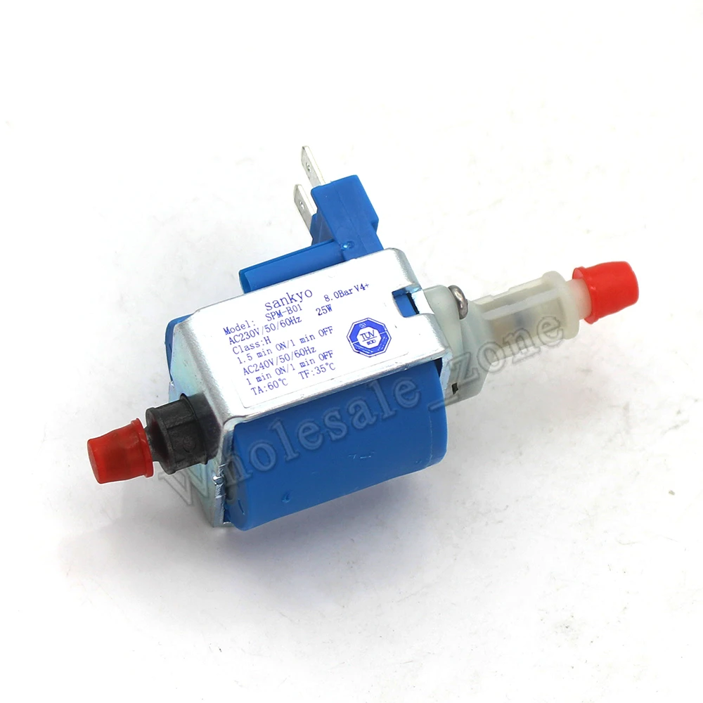 AC 230V 25W 8bar SPM-B бустерный насос электромагнитные водяной насос для паровой швабры/кофемашины/осушителя и т. Д