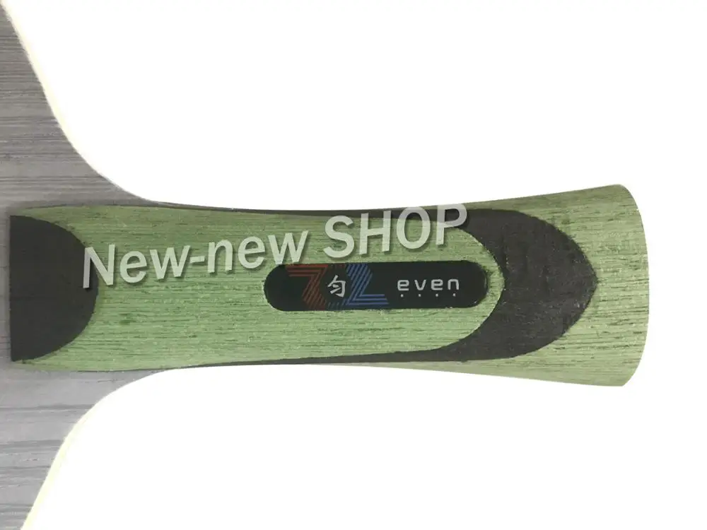 Sanwei GREEN EVEN (QY 1091 11 слоев ровное дерево управление) лезвие для настольного тенниса 40