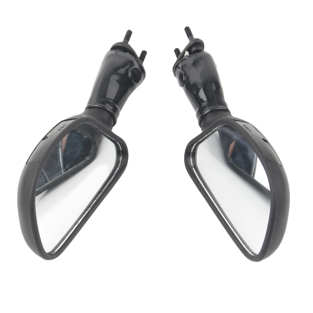 2 шт. зеркала заднего вида для мотоцикла для Kawasaki Ninja 650R 2006 2007 2008& ZX6R 1998 1999 2000 2001 2002& ZX9R 1998-2003 черный