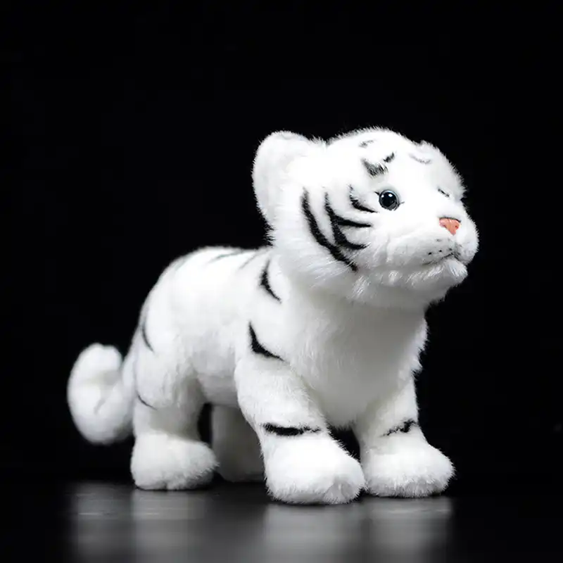 white bengal tiger stuffed animal