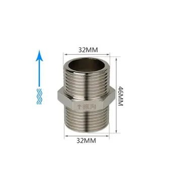 

1'' BSP Male Thread Brass Check Valve Single-track One Way Connector Back-flow Preventer Pipe Fitting for Water Closestool