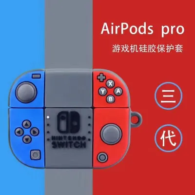 Защитный чехол с покемонами для Airpods Pro, чехол, чехол с шариком Airpod pro, чехол для зарядки, брелок, сумка, подвеска, Декор, милый 3D мультфильм - Цвет: 9