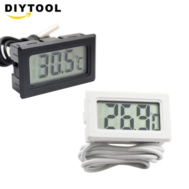 Embedded Temperature and Humidity Meter FY-12 Electronic Hygrometer Digital  Temperature and Humidity Meter with Probe 1 Pcs - AliExpress